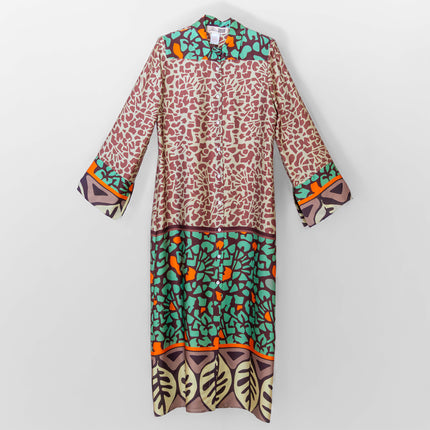 Abito a chemisier in seta