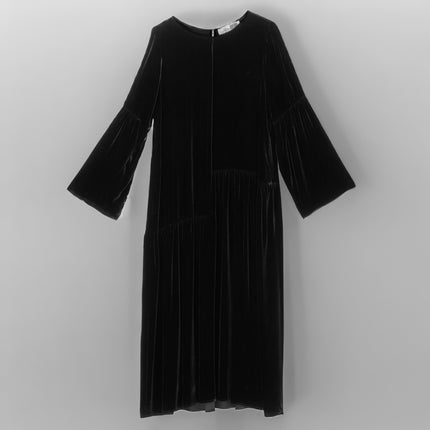 Chloe . Abito in velluto di seta e viscosa.