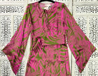 Vestito in  seta - Zebra Fucsia