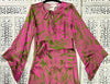 Vestito in  seta - Zebra Fucsia
