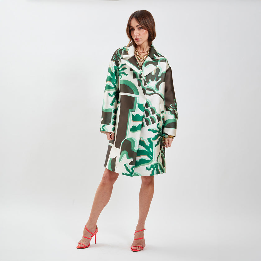 Cappotto Over in Mikado SALDI-70%