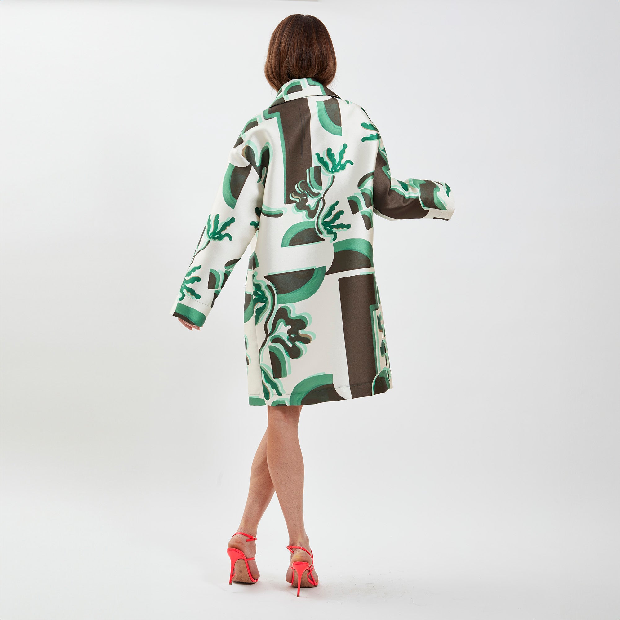 Cappotto Over in Mikado SALDI-70%