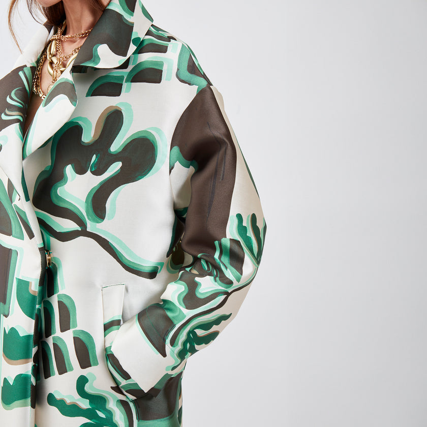 Cappotto Over in Mikado SALDI-70%