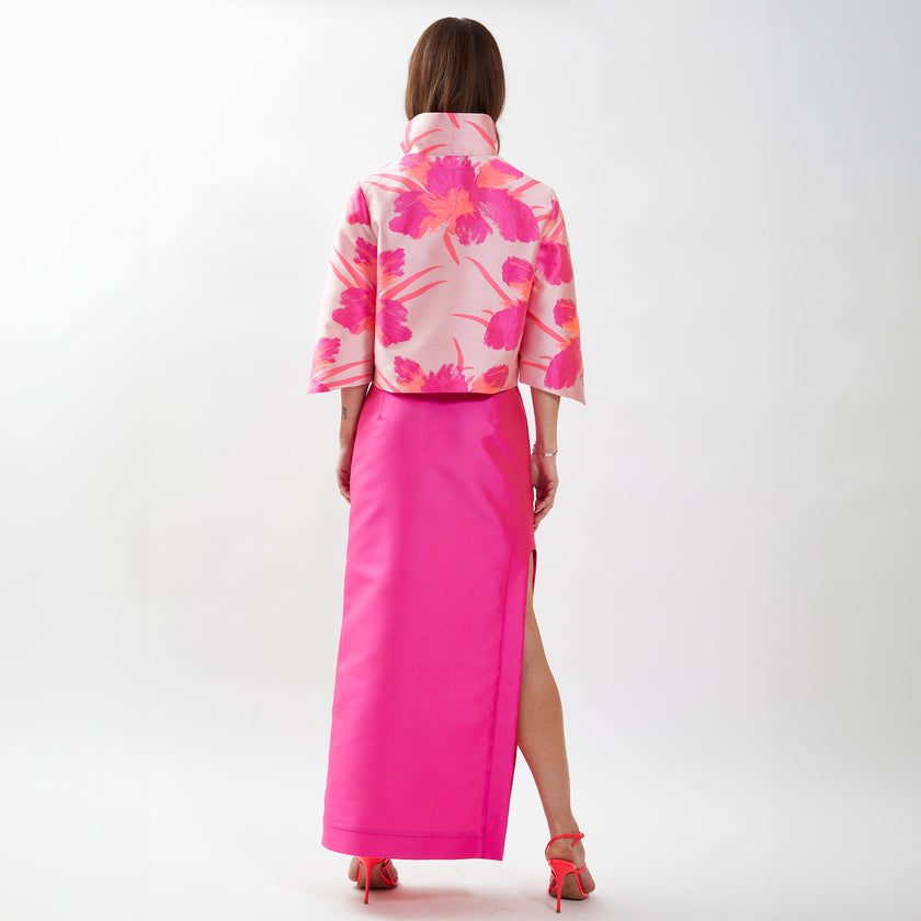 Gonna in Mikado Fucsia SALE -70%