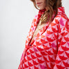 Shirt with geometric design