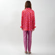 Shirt with geometric design