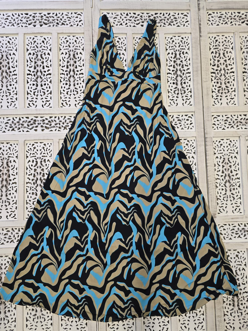 Abito in Fluid jersey