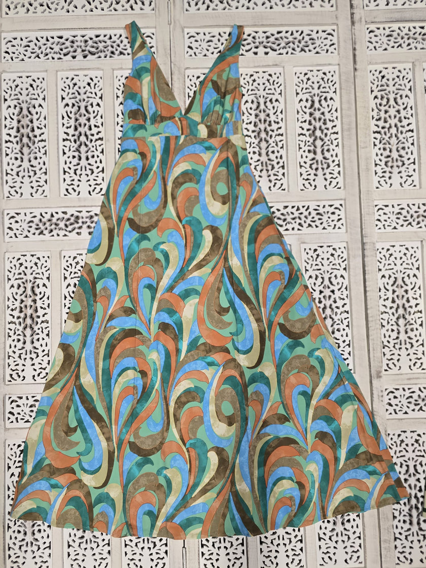 Abito in Fluid jersey