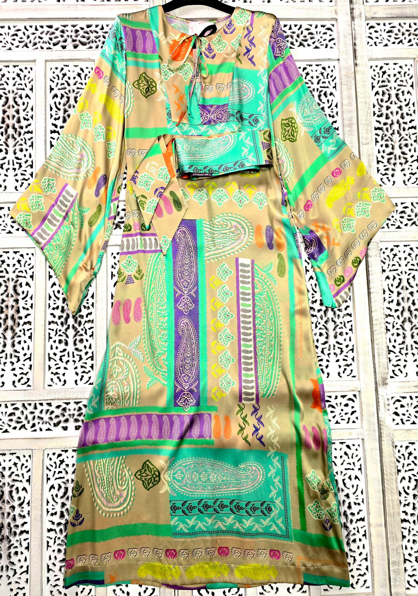 Vestito in  seta - Fantasia