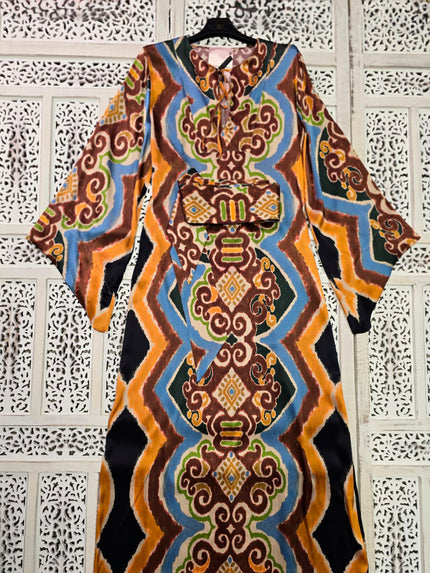 Vestito in  seta - Tribale